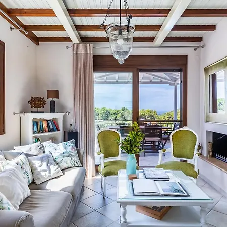 Villa Luxury With Private Pool In Skopelos, Spacious & Private, Amaryllis By Kardous