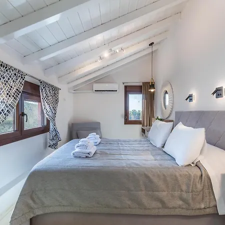 Luxury With Private Pool In Skopelos, Spacious & Private, Amaryllis By Kardous Villa Alikias