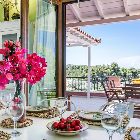 Luxury With Private Pool In Skopelos, Spacious & Private, Amaryllis By Kardous *