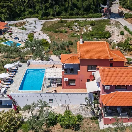 Luxury With Private Pool In Skopelos, Spacious & Private, Amaryllis By Kardous Villa *