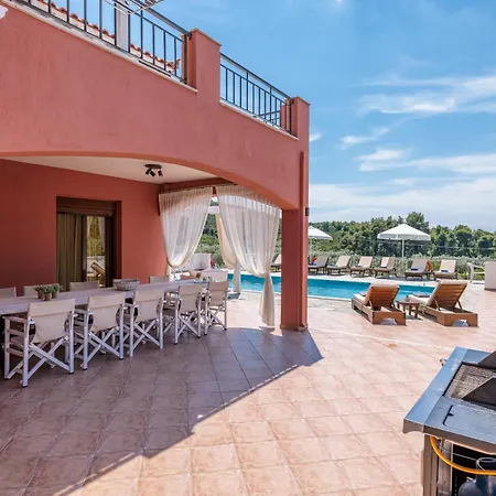 Luxury With Private Pool In Skopelos, Spacious & Private, Amaryllis By Kardous Villa Alikias