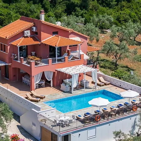 Luxury With Private Pool In Skopelos, Spacious & Private, Amaryllis By Kardous *